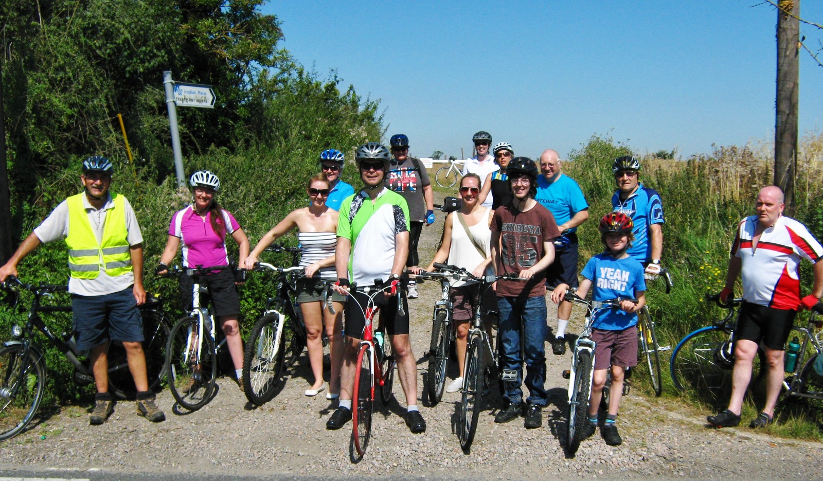 Recreation Ride Through Shoeburyness, Gt. Wakering & Barling 18th August 2012