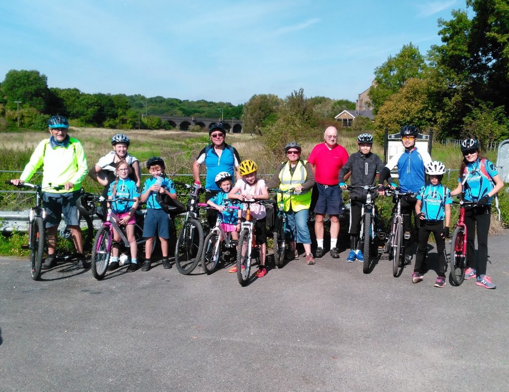 Family Ride to Belhus Woods