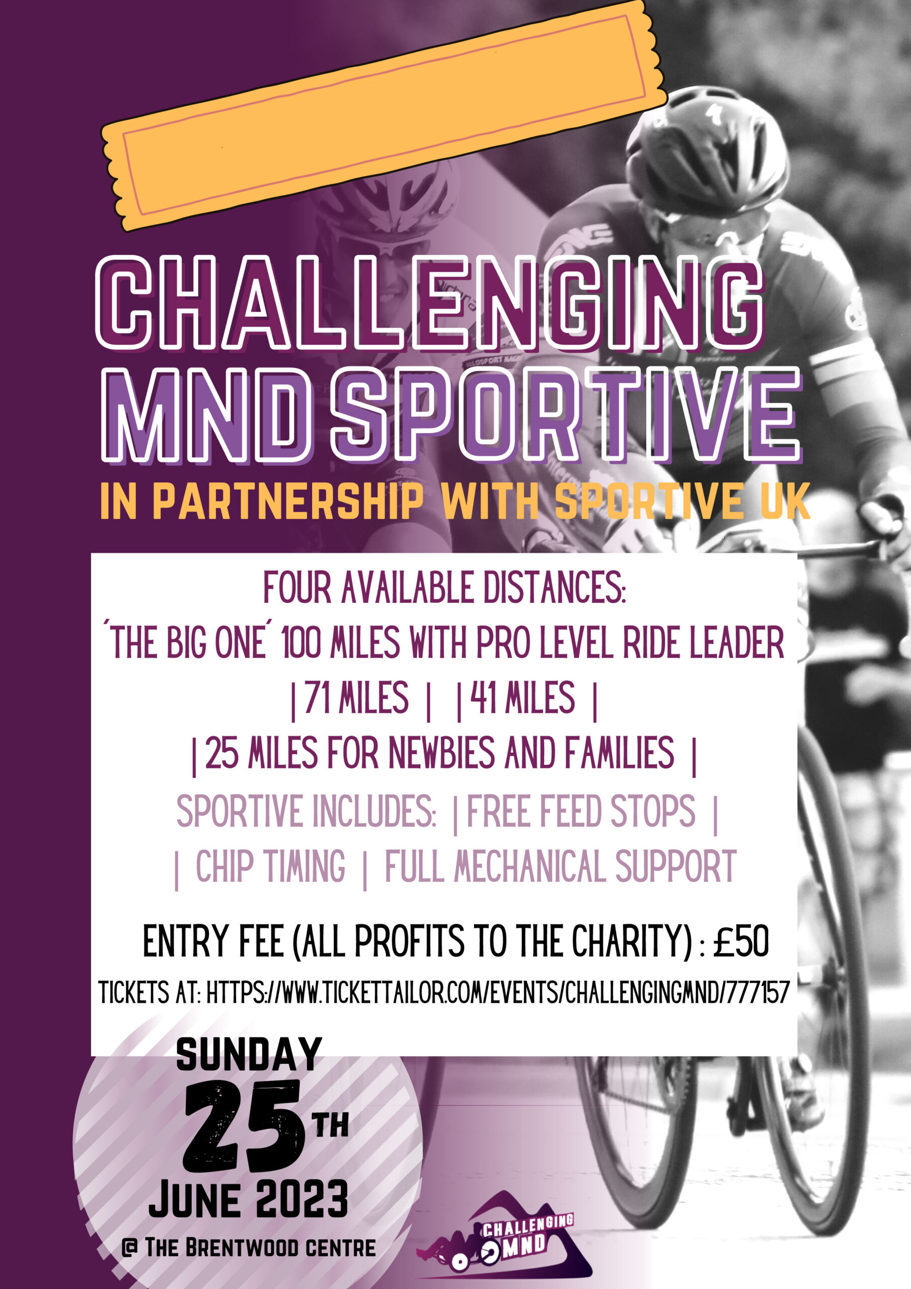 ChallengingMND Sportive 2023: June 25th